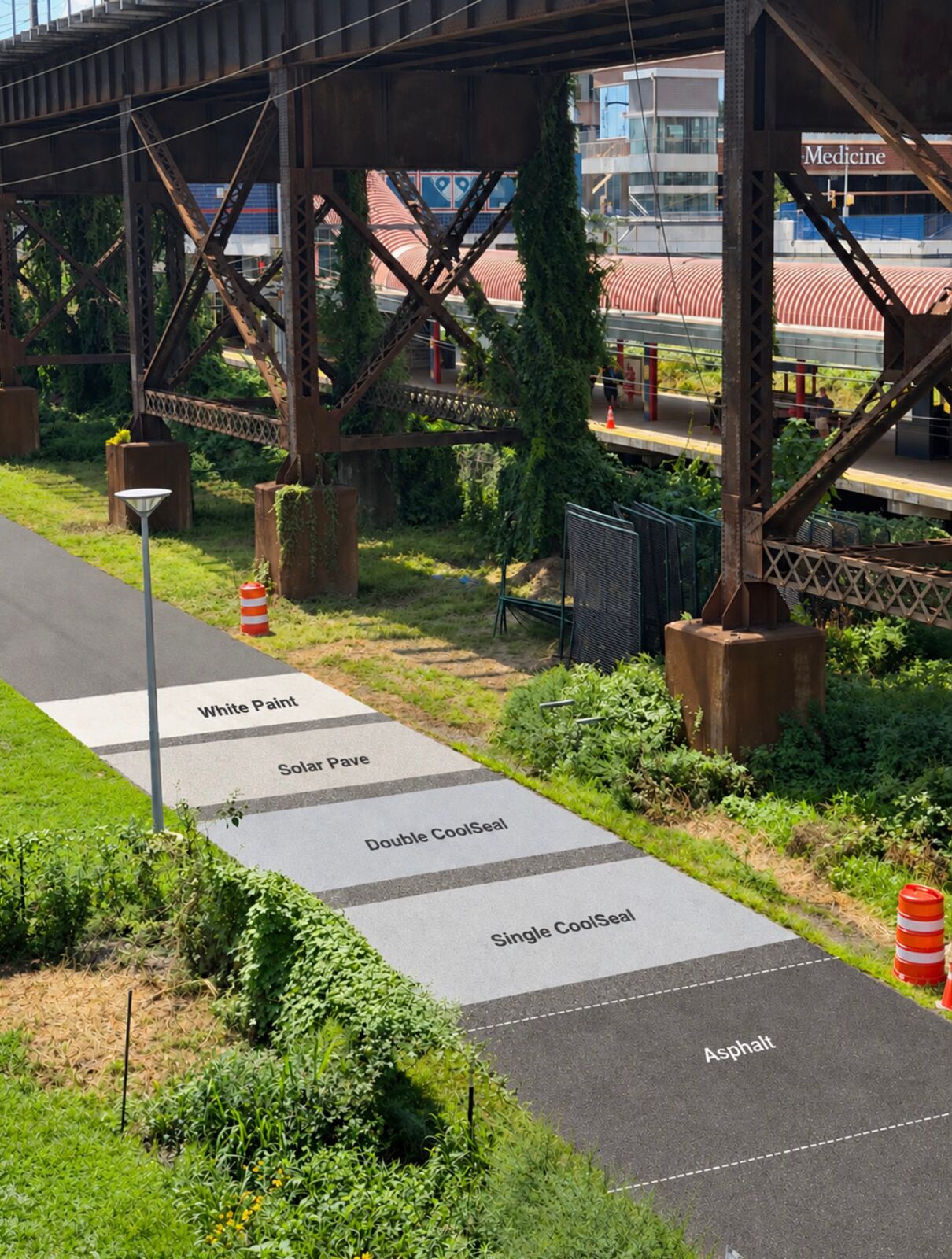 Thermal Effects of Reflective Pavement Coatings