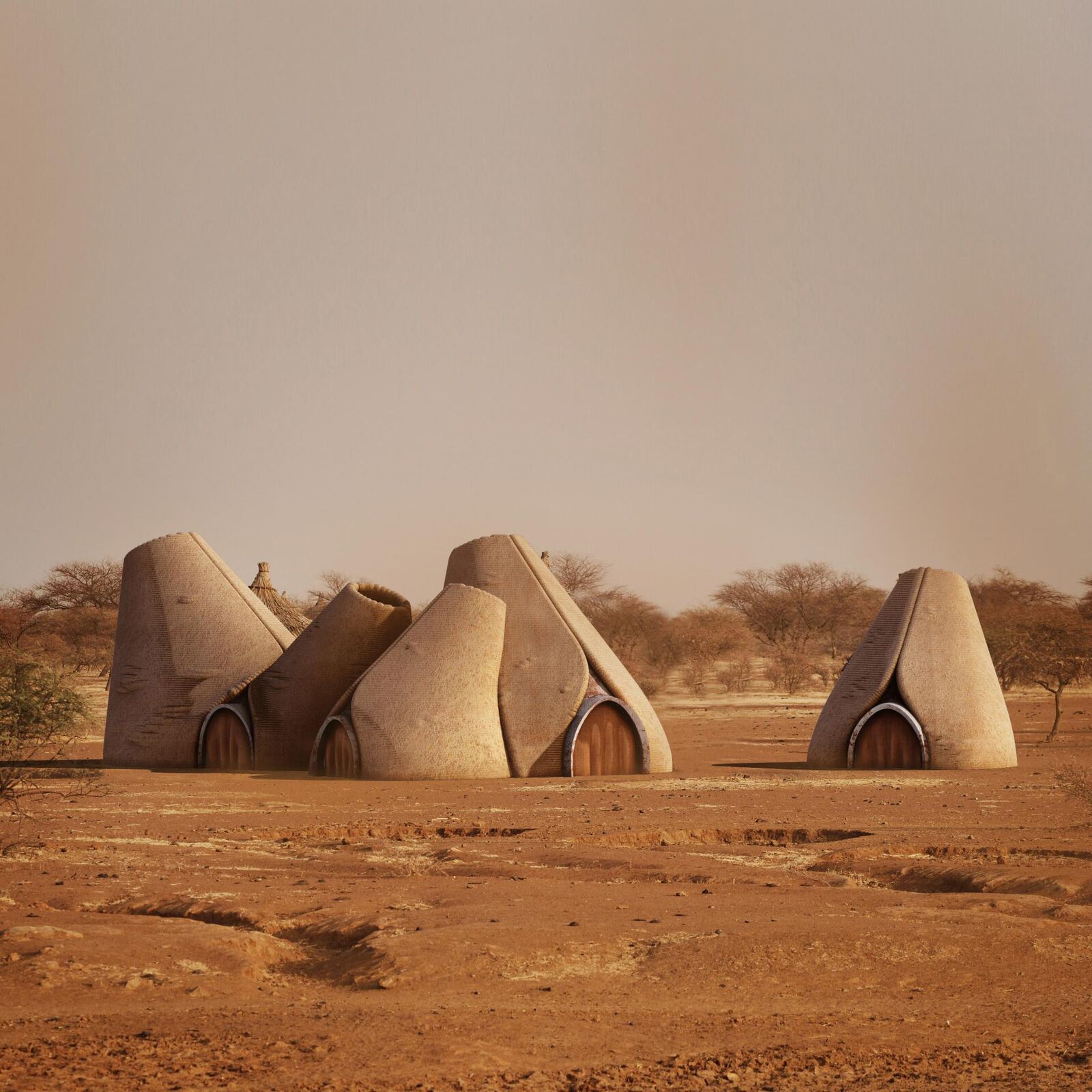 Bio-Based Refugee Architecture for Climate Resilience