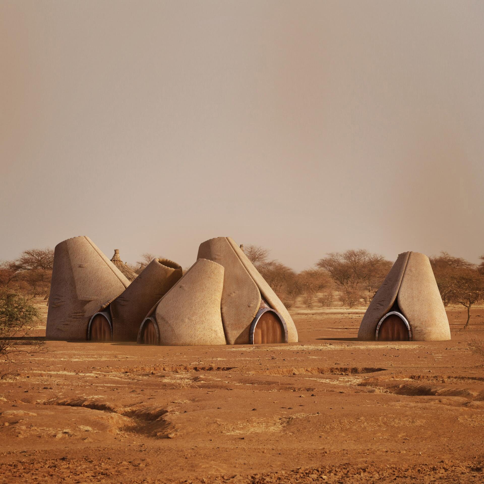 Bio-Based Refugee Architecture for Climate Resilience